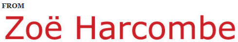 ~~~~ZoeHarcombe!