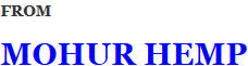 ~~~~MohurHemp1