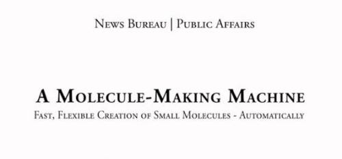 !!!!!NewMoleculeMakingMachine1