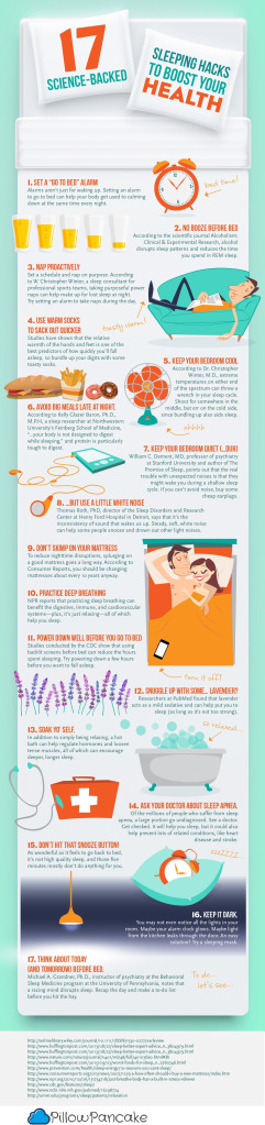 sleep hacks